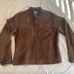 Polo by Ralph Lauren suede leather jacket